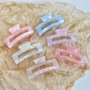 Pearl Pastel Hair Clips